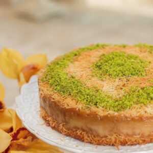 Dulce de Knafe con Crema