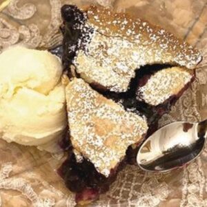Pie de Blueberrys