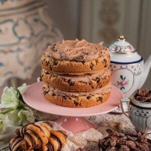 Chocolate Chip Cookie Layers Cake